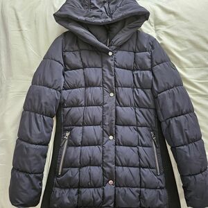 Women's Navy CK Winter Jacket